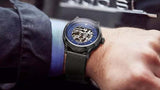 Maserati Epoca Automatic Skeleton Blue Dial Mesh Bracelet Watch For Men - R8823118002 Authentic Buy Shop Now