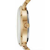 Michael Kors Cinthia Quartz Gold Dial Gold Steel Strap Watch For Women - MK3681 Authentic Buy Shop Now