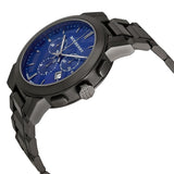 Burberry The City Navy Blue Dial Black Steel Strap Watch for Men - BU9365 Authentic Buy Shop Now