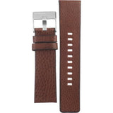 Diesel BAMF Chronograph Beige Dial Brown Leather Strap Watch For Men - DZ7343 Authentic Buy Shop Now