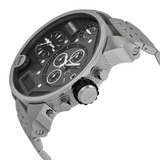 Diesel Mr Daddy 1.0 Black Dial Stainless Steel Stainless Watch For Men - DZ7221 Authentic Buy Shop Now