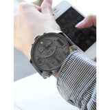 Diesel Mr Daddy 1.0 Gray Dial Gray Stainless Steel Watch For Men - DZ7247 Authentic Buy Shop Now