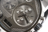 Diesel Mr Daddy 1.0 Gray Dial Gray Stainless Steel Watch For Men - DZ7247 Authentic Buy Shop Now