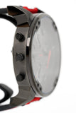 Diesel Mr Daddy 2.0 Chronograph Grey Dial Red Rubber Strap Watch For Men - DZ7423 Authentic Buy Shop Now