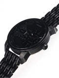Diesel Mini Daddy Dual Time Black Dial Black Stainless Steel Strap Watch For Men - DZ7316 Authentic Buy Shop Now