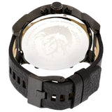 Diesel Mr Daddy 2.0 Chronograph Black Dial Black Leather Strap Watch For Men - DZ7350 Authentic Buy Shop Now