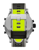 Diesel Mr. Daddy 2.0 Chronograph Black Dial Grey Nylon Strap Watch For Men - DZ7429 Authentic Buy Shop Now