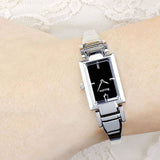 Bulova Classic Collection Black Dial Silver Steel Strap Watch for Women - 96L138 Authentic Buy Shop Now