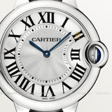Cartier Ballon Bleu De Cartier Silver Dial Silver Steel Strap Watch for Women - W69011Z4 Authentic Buy Shop Now
