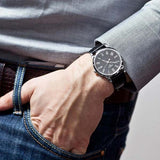 Tissot Classic Dream Black Dial Black Leather Strap Watch for Men - T033.410.16.053.01 Authentic Buy Shop Now