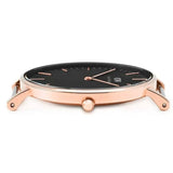 Daniel Wellington Classic Bristol Black Dial Brown Leather Strap Watch for Men - DW00100137 Authentic Buy Shop Now