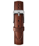 Daniel Wellington Classic Petite St Mawes Black Dial Brown Leather Strap Watch For Women - DW00100181 Authentic Buy Shop Now
