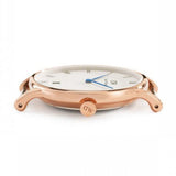 Daniel Wellington Dapper St Mawes White Dial Brown Leather Strap Watch For Women - DW00100091 Authentic Buy Shop Now