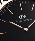 Daniel Wellington Classic Bayswater Black Dial Black NATO Strap Watch For Men - DW00100277 Authentic Buy Shop Now