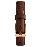 Daniel Wellington Classic Petite Bristol White Dial Brown Leather Strap Watch For Women - DW00100227 Authentic Buy Shop Now