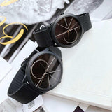 Calvin Klein Minimal Black Dial Black Mesh Bracelet Watch for Women - K3M5245X Authentic Buy Shop Now