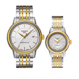 Tissot T Classic Carson Automatic White Dial Two Tone Steel Strap Watch for Men - T085.407.22.011.00 Authentic Buy Shop Now