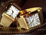 Emporio Armani Mother of Pearl Dial Gold Mesh Bracelet Watch For Men - AR2016 Authentic Buy Shop Now