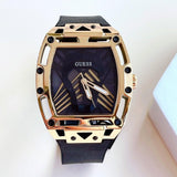 Guess Legend Black Dial Black Rubber Strap Watch For Men - GW0500G1 Authentic Buy Shop Now
