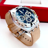 Guess Continental Multifunction Black Dial Brown Leather Strap Watch for Men - GW0262G1 Authentic Buy Shop Now