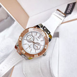 Guess Limelight White Dial White Rubber Strap Watch for Women - W1053L2 Authentic Buy Shop Now