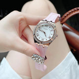 Guess Cosmo Diamonds Silver Dial Pink Silicone Strap Watch for Women - GW0034L3 Authentic Buy Shop Now