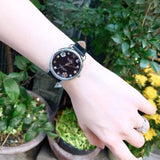 Coach Delancey Black Dial Black Leather Strap Watch for Women - 14502780 Authentic Buy Shop Now