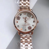 Coach Delancey White Dial Rose Gold Tone Stainless Steel Watch For Women - 14502811 Authentic Buy Shop Now