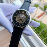 Fossil Townsman Skeleton Black Dial Black Leather Strap Watch for Men - ME3153 Authentic Buy Shop Now