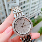 Michael Kors Darci Silver Dial Silver Steel Strap Watch for Women - MK3437 Authentic Buy Shop Now