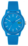 Lacoste 12.12 Blue Dial Blue Silicone Strap Watch for Men - 2011193 Authentic Buy Shop Now