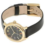 Marc Jacobs Roxy Black Dial Black Leather Strap Watch for Women - MJ1592 Authentic Buy Shop Now