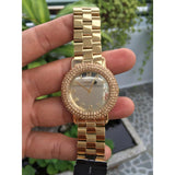 Marc Jacobs Marci Gold Dial Gold Steel Strap Watch for Women - MBM3191 Authentic Buy Shop Now