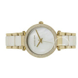 Michael Kors Parker Mother of Pearl Dial Two Tone Steel Strap Watch for Women - MK6400 Authentic Buy Shop Now