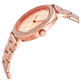 Michael Kors Nia Quartz Rose Gold Dial Rose Gold Steel Strap Watch For Women - MK3990 Authentic Buy Shop Now
