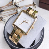 Michael Kors Lake Quartz White Dial Gold Steel Strap Watch For Women - MK3644 Authentic Buy Shop Now