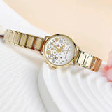 Michael Kors Portia Quartz White Dial Gold Steel Strap Watch for Women - MK3840 Authentic Buy Shop Now