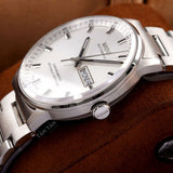 Mido Commander II Automatic Chronometer Silver Dial Silver Steel Strap Watch For Men - M021.431.11.031.00 Authentic Buy Shop Now