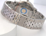 Movado Museum Classic Diamonds Black Dial Silver Steel Strap Watch for Men - 0607201 Authentic Buy Shop Now