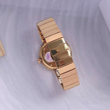 Movado Edge Rose Gold Dial Rose Gold Steel Strap Watch for Women - 3680013 Authentic Buy Shop Now