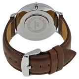 Daniel Wellington Classic Bristol Quartz White Dial Brown Leather Strap Watch For Men - DW00100023 Authentic Buy Shop Now
