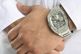 Guess Phoenix Multifunction Crystals Silver Dial Silver Steel Strap Watch For Men - GW0094G1 Authentic Buy Shop Now