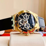 Guess Continental Black Dial Black Rubber Strap Watch for Men - GW0262G2 Authentic Buy Shop Now