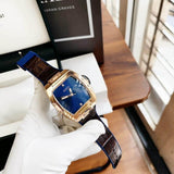 Guess Phoenix Blue Dial Brown Leather Strap Watch for Men - GW0386G2 Authentic Buy Shop Now