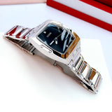 Guess Phoenix Black Dial Silver Steel Strap Watch for Men - GW0387G1 Authentic Buy Shop Now