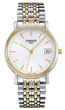 Tissot Desire White Dial Two Tone Mesh Bracelet Two Tone Steel Watch For Men - T52.2.481.31 Authentic Buy Shop Now