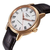 Tissot T Classic Carson Powermatic 80 White Dial Brown Leather Strap Watch for Men - T085.407.36.013.00 Authentic Buy Shop Now