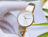 Calvin Klein Seduce Silver Dial Two Tone Steel Strap Watch for Women - K4E2N61Y Authentic Buy Shop Now