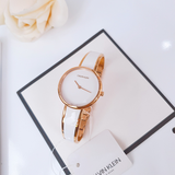 Calvin Klein Seduce White Dial Two Tone Steel Strap Watch for Women - K4E2N616 Authentic Buy Shop Now
