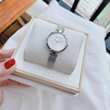 Calvin Klein Authentic White Dial Silver Mesh Bracelet Watch for Women - K8G23126 Authentic Buy Shop Now